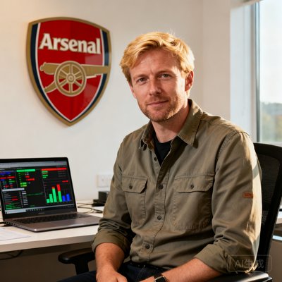 数据总监Tom Harrison，前阿森纳数据分析师，金发，工装衬衫